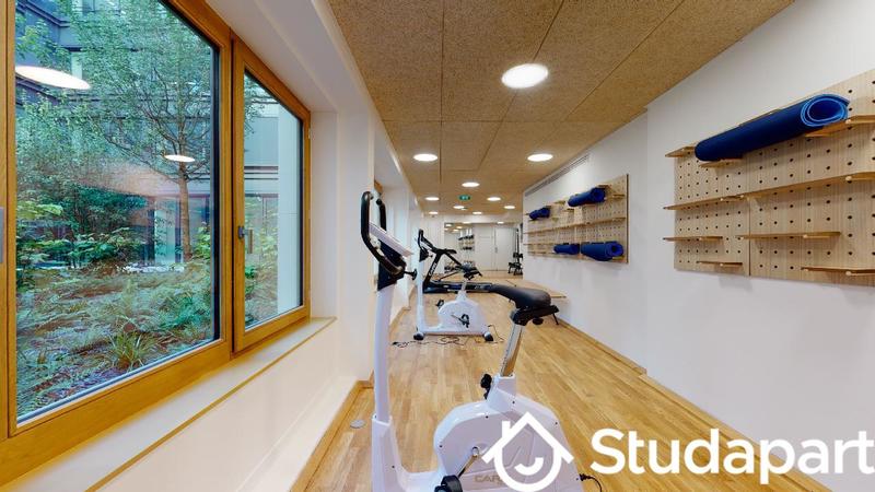 Chambre - 14 m² - 1 pièce