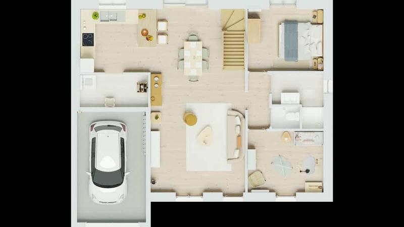 Maison - 73 m² - 3 pièces