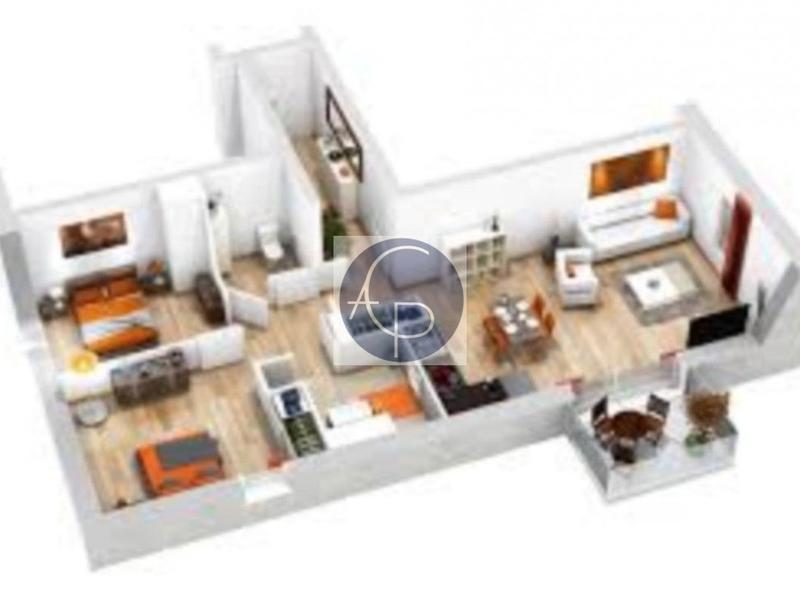 Appartement - 45 m² - 2 pièces