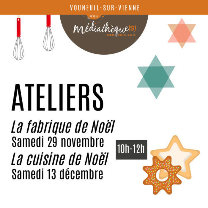 Atelier créatif : la cuisine de noël
