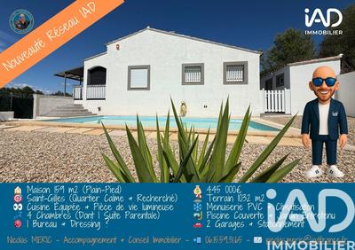 Maison - 159 m² - 6 pièces