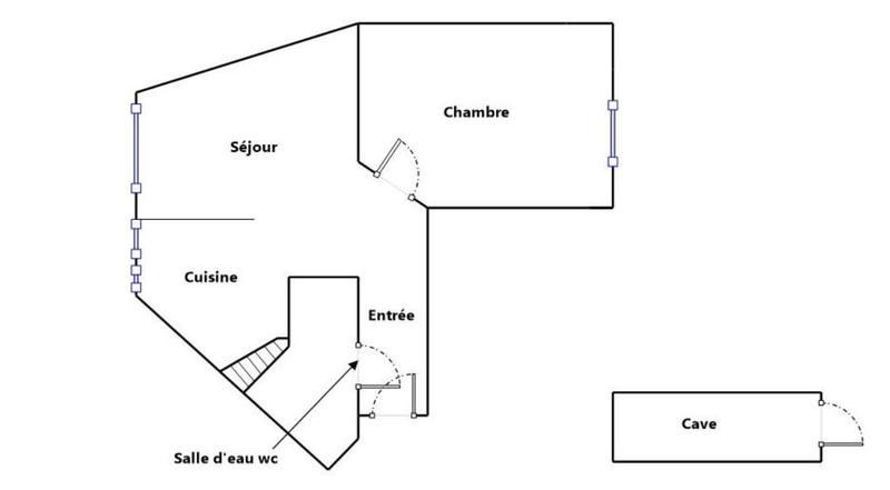 Appartement - 33 m² - 2 pièces