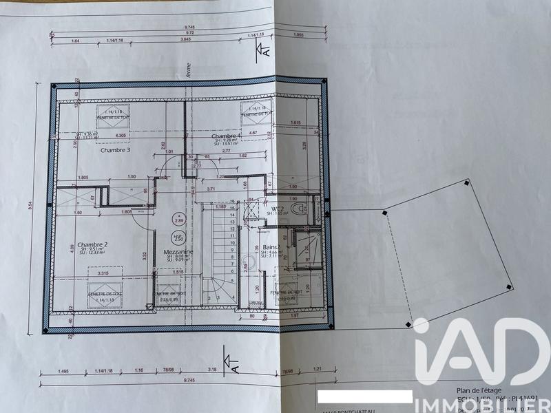 Maison - 115 m² - 5 pièces
