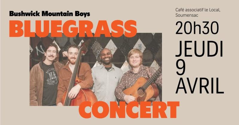Concert Bluegrass au Café Associatif Local 47