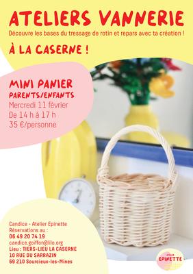 Atelier vannerie Parents/enfants