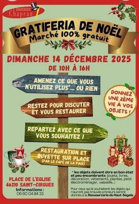 Gratiféria de Noël à Saint-Cirgues