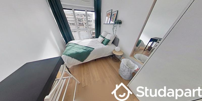 Chambre - 24 m² - 1 pièce