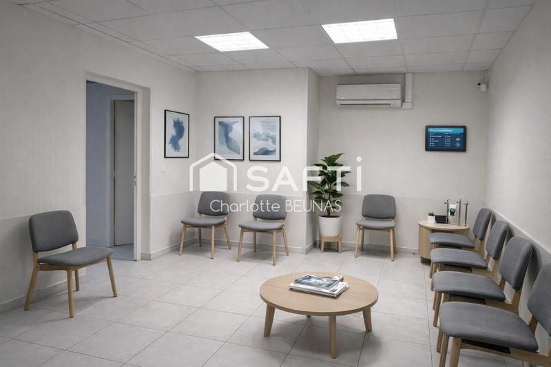 Bureau - 96 m² - 3 pièces