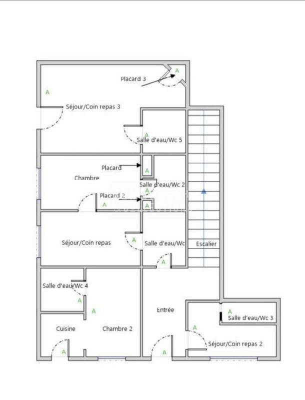 Maison ancienne - 240 m² - 12 pièces