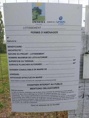 Terrain constructible - 871 m²