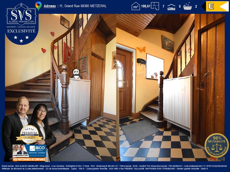 Maison - 199 m² - 7 pièces