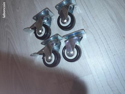 4 Roulettes pour Déplacer des Meubles