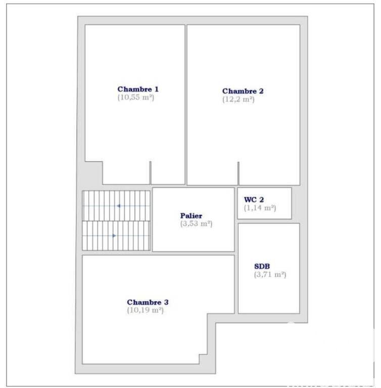 Maison - 98 m² - 5 pièces