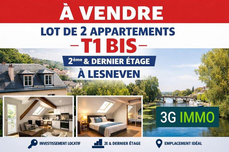 Appartement - 58 m² - 4 pièces