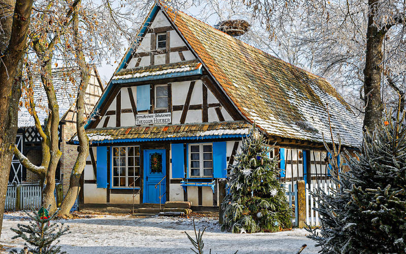 L'Écomusée d'Alsace fête Noël