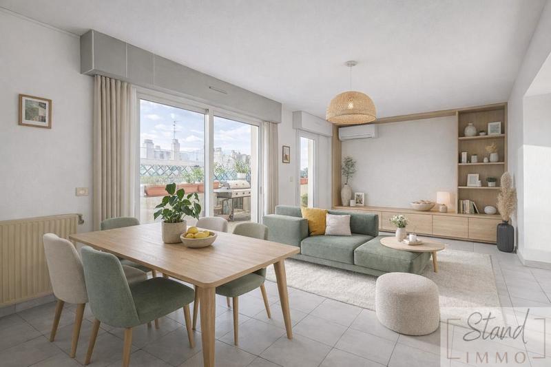 Appartement - 63 m² - 3 pièces