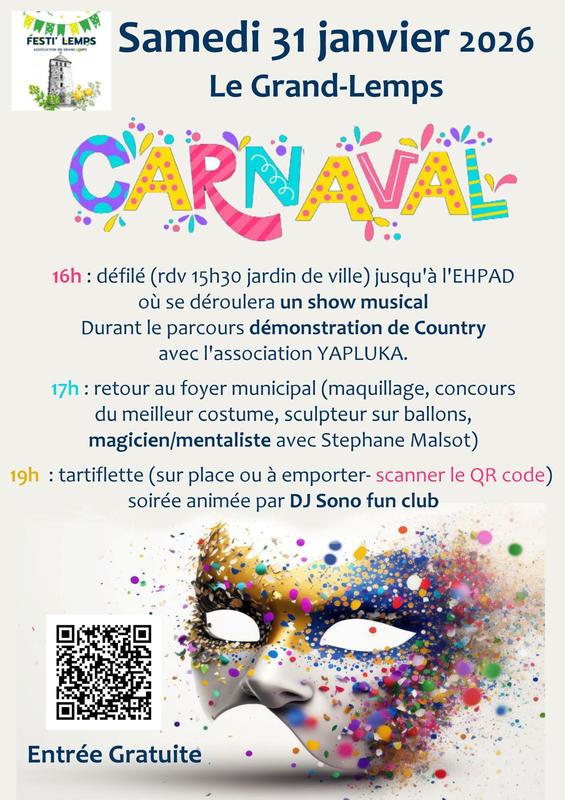 Carnaval du Festi'Lemps