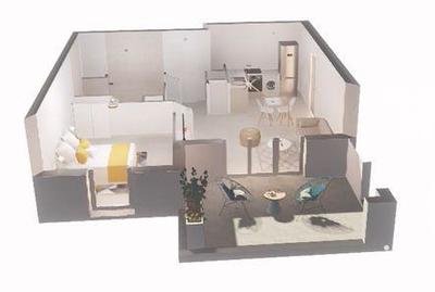 Appartement - 44 m² - 2 pièces