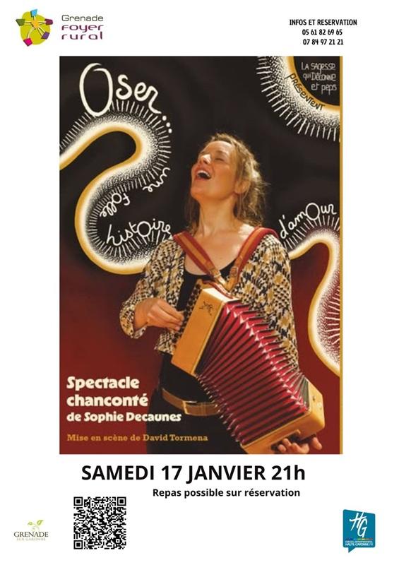 Dîner-Spectacle &quot;Oser.... Une Folle Histoire d'Amour&quot;