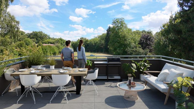 Appartement - 59 m² - 3 pièces