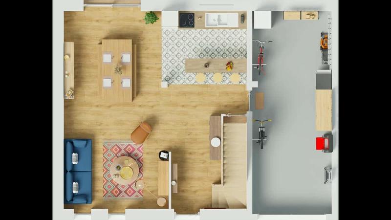 Maison - 101 m² - 4 pièces