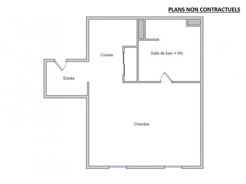Appartement - 36 m² - 1 pièce