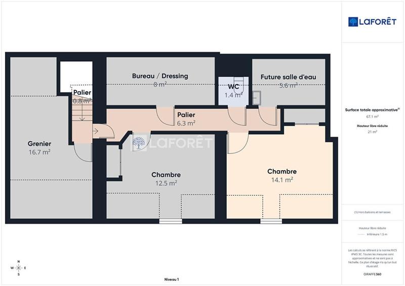 Maison - 90 m² - 4 pièces
