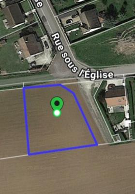 Terrain constructible - 1 392 m²