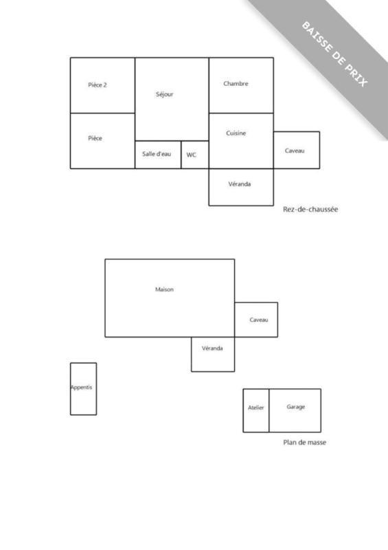 Maison - 53 m² - 4 pièces