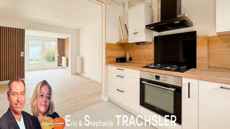 Maison de ville - 100 m² - 5 pièces