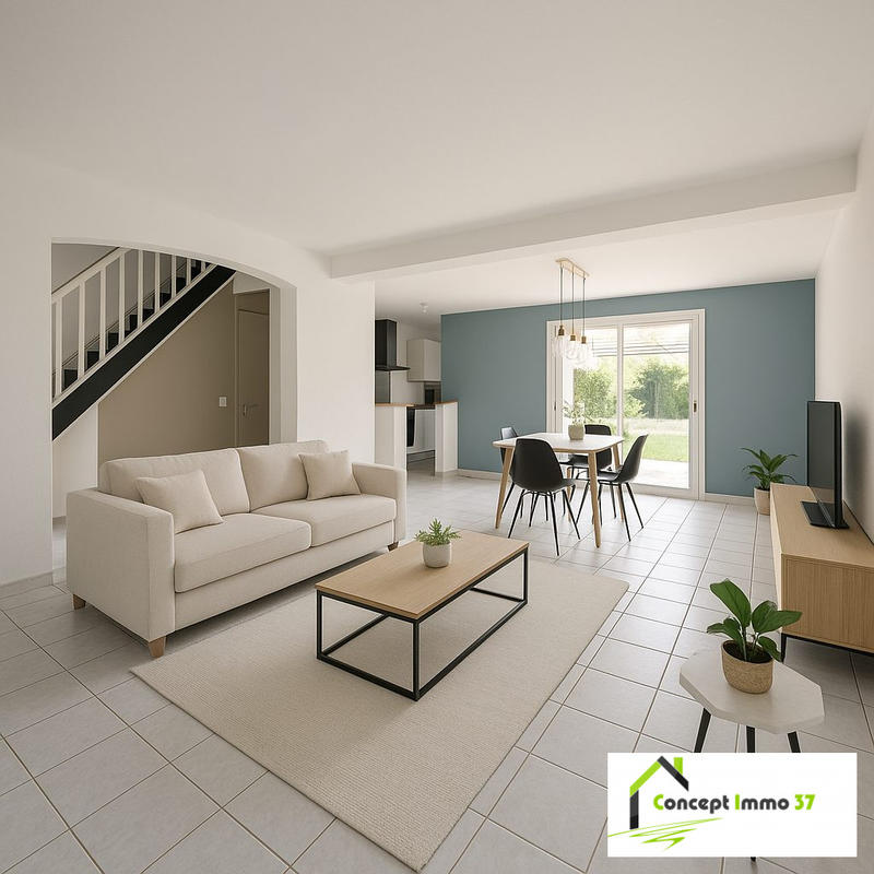 Maison traditionnelle - 105 m² - 5 pièces