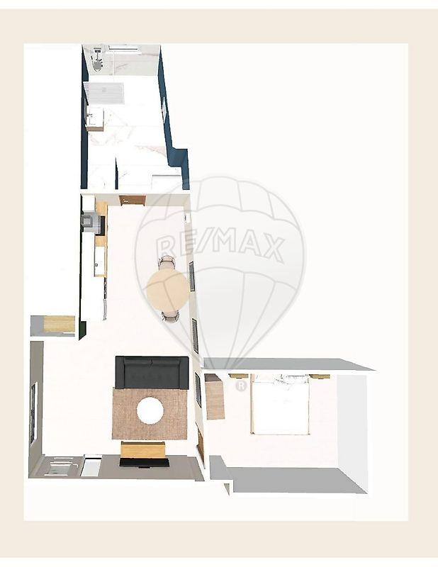 Appartement - 50 m² - 2 pièces