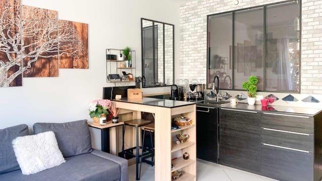 Studio - 35 m² - 1 pièce