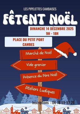 Marché de noël - vide grenier