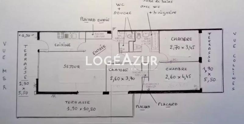 Appartement - 76 m² - 4 pièces