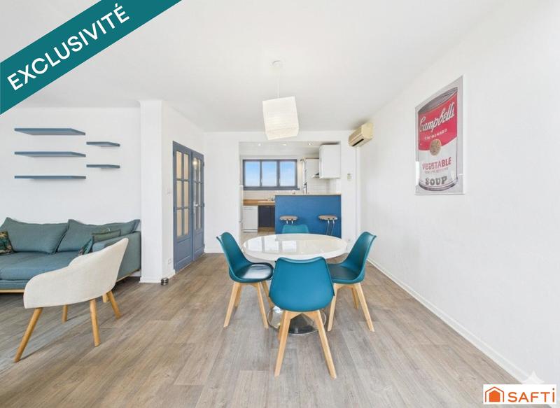 Appartement - 64 m² - 3 pièces