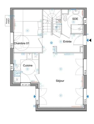 Maison traditionnelle - 98 m² - 5 pièces