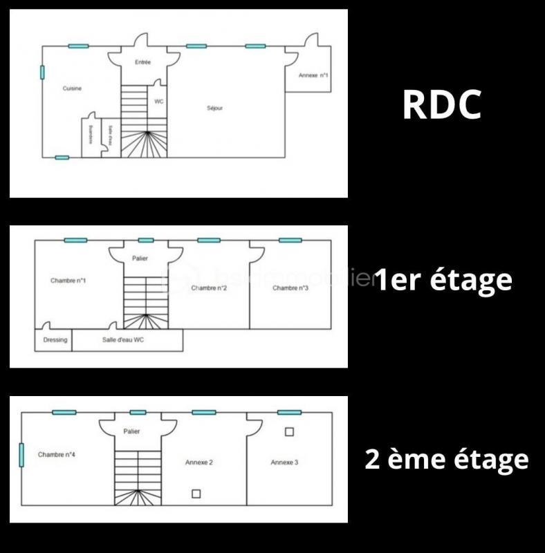 Propriété - 154 m² - 6 pièces