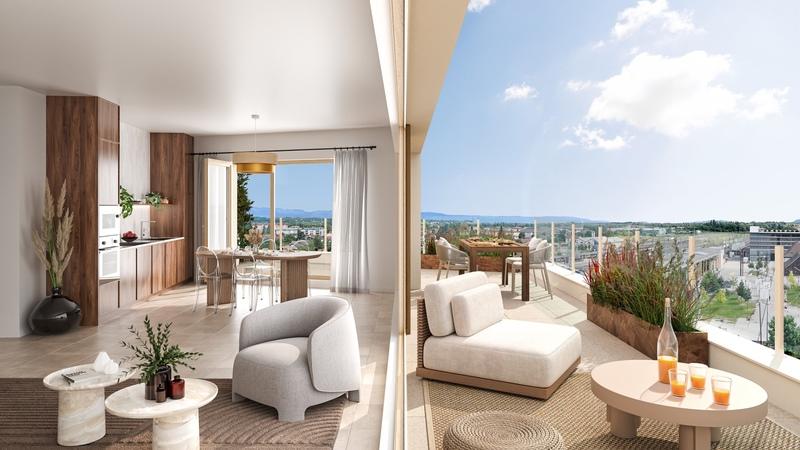 Appartement - 64 m² - 3 pièces