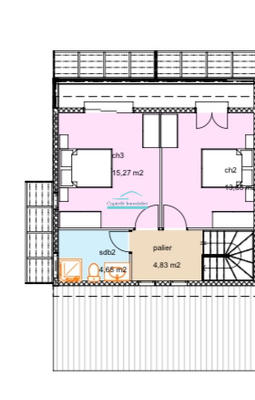 Villa - 92 m² - 4 pièces