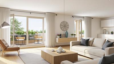 Appartement - 44 à 63 m² - 2 à 3 pièces