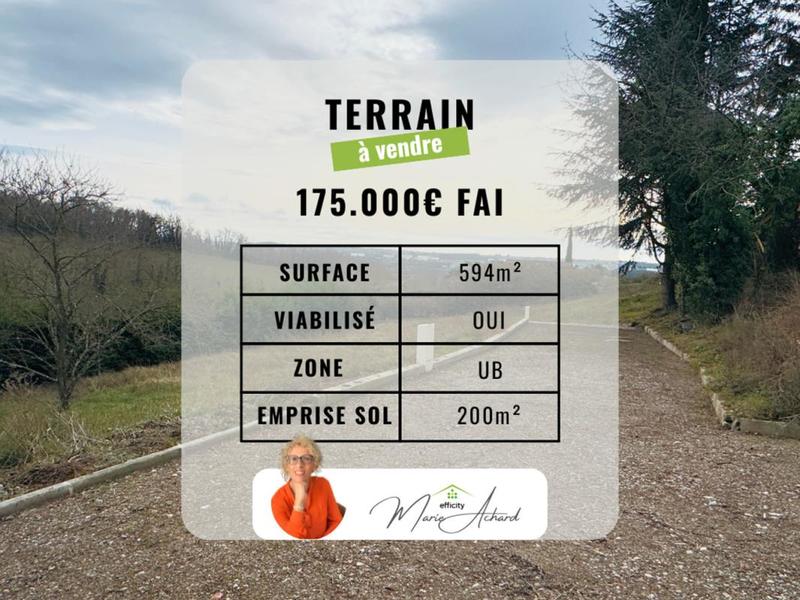 Terrain - 594 m²
