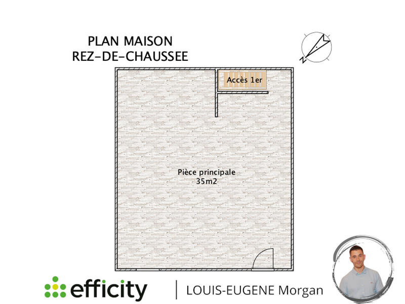 Maison - 67 m² - 3 pièces