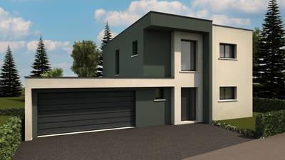 Maison contemporaine - 140 m² - 4 pièces