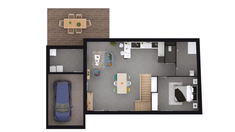 Maison - 117 m² - 5 pièces