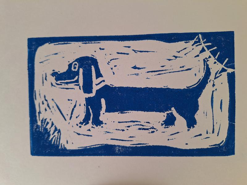 Atelier Linogravure à Terres d'Oiseaux