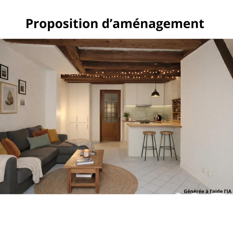 Maison de village - 94 m² - 4 pièces