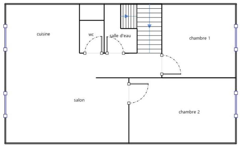 Appartement - 54 m² - 3 pièces