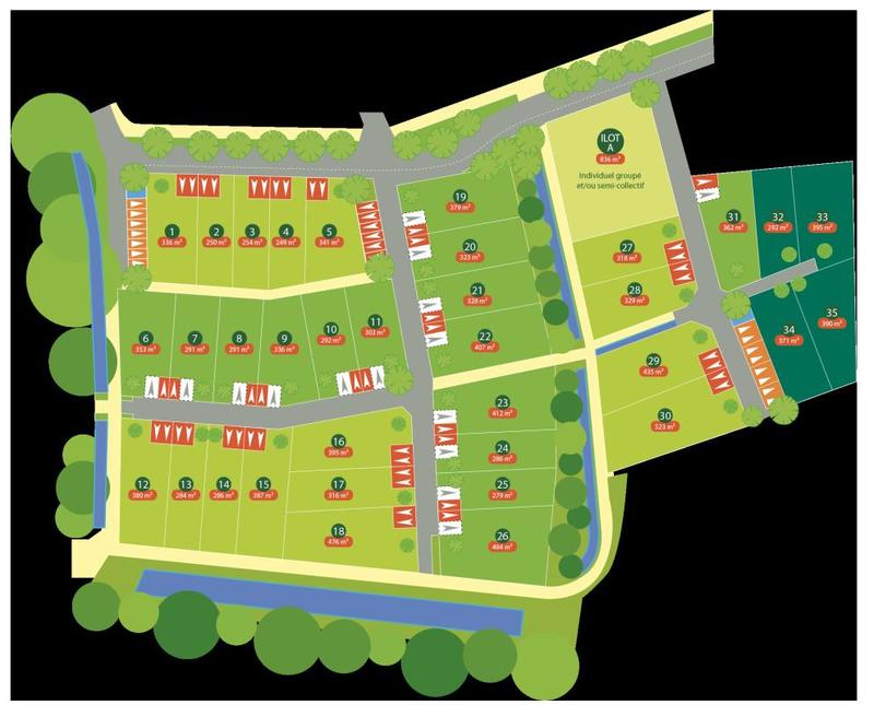 Terrain constructible - 250 m²