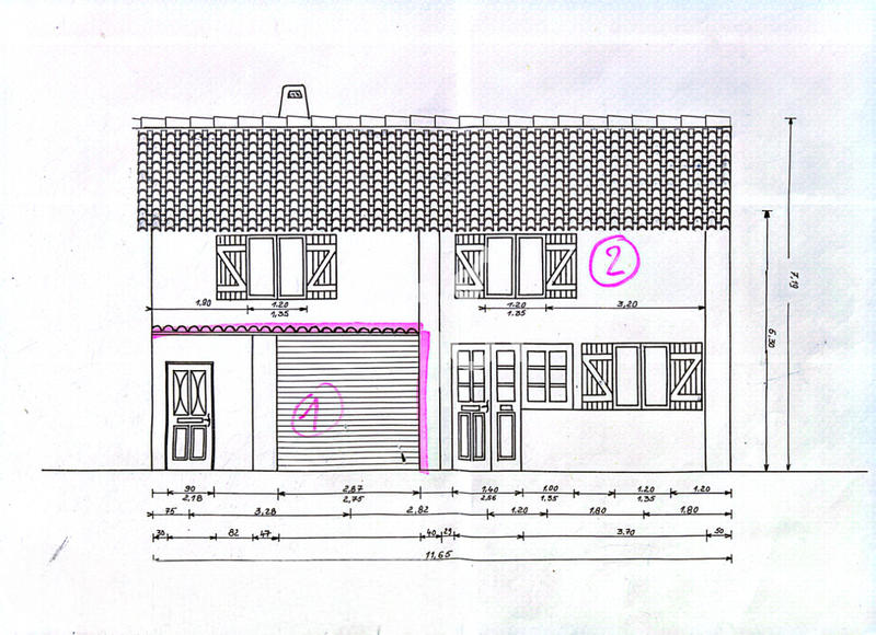Maison - 90 m² - 1 pièce